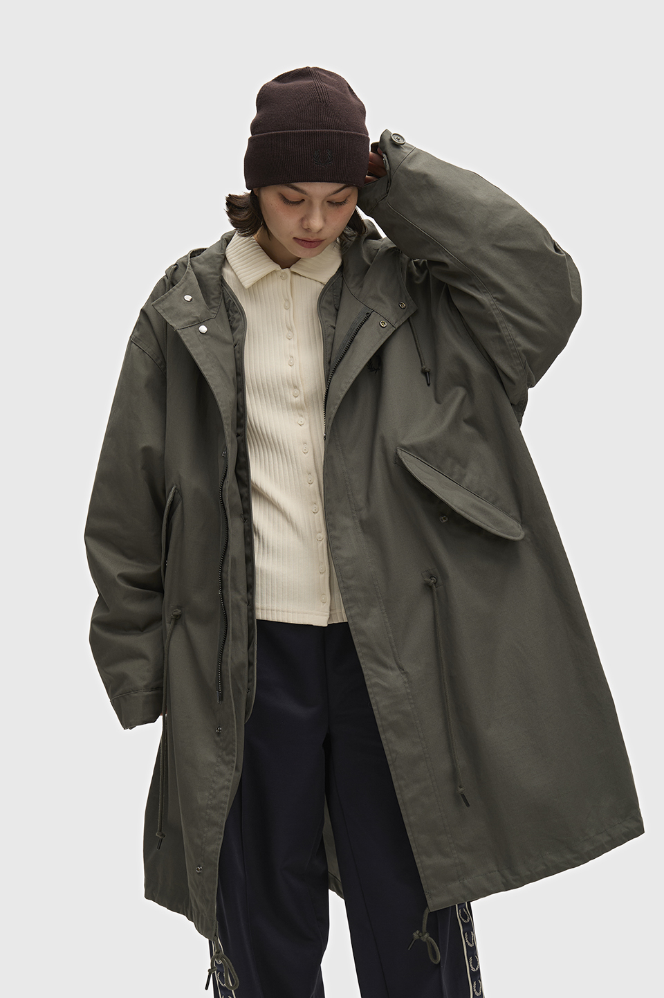 Harmonised Parka(XS 638：FIELD GREEN): | FRED PERRY JAPAN