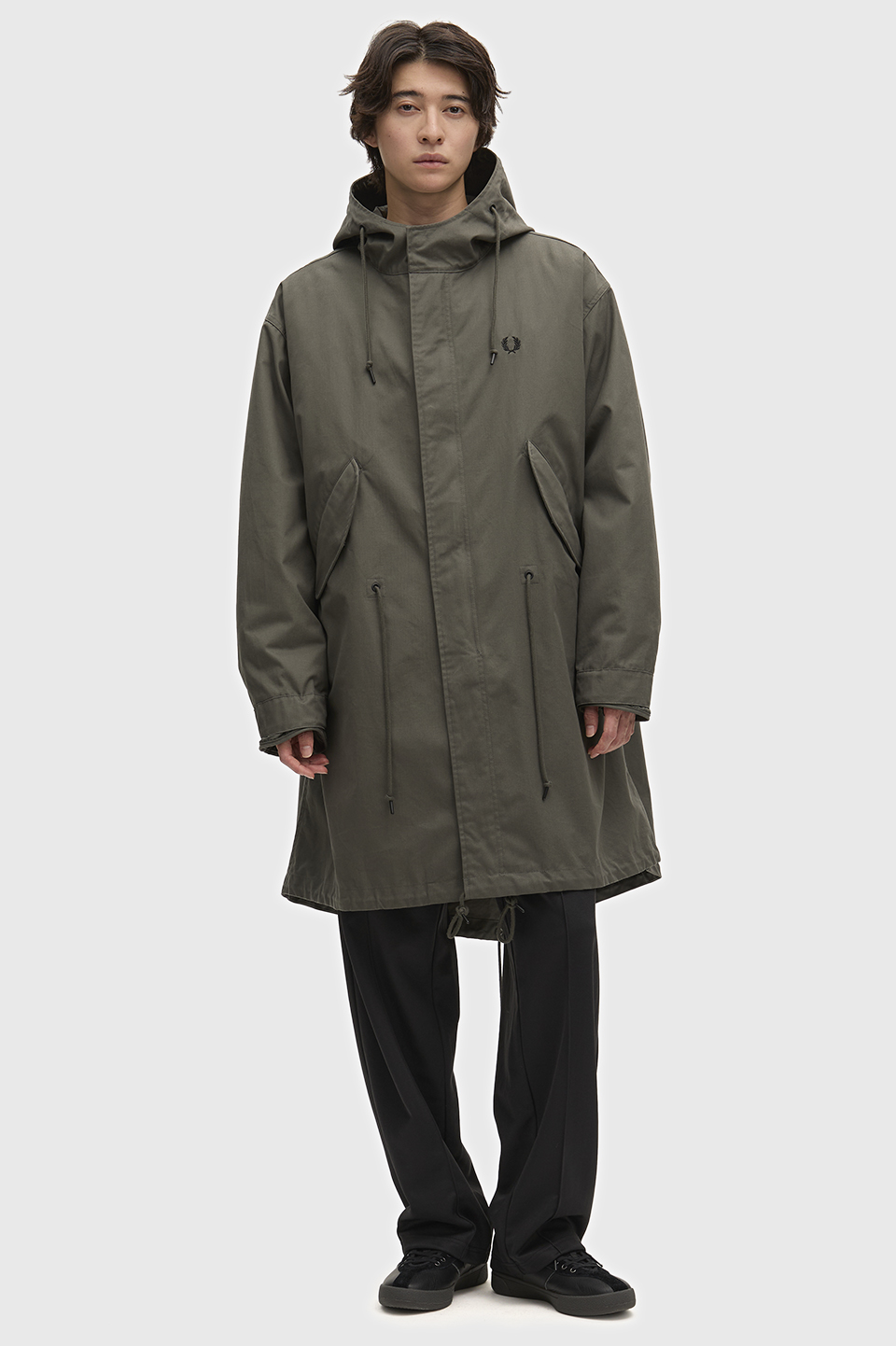Harmonised Parka(XS 638：FIELD GREEN): | FRED PERRY JAPAN