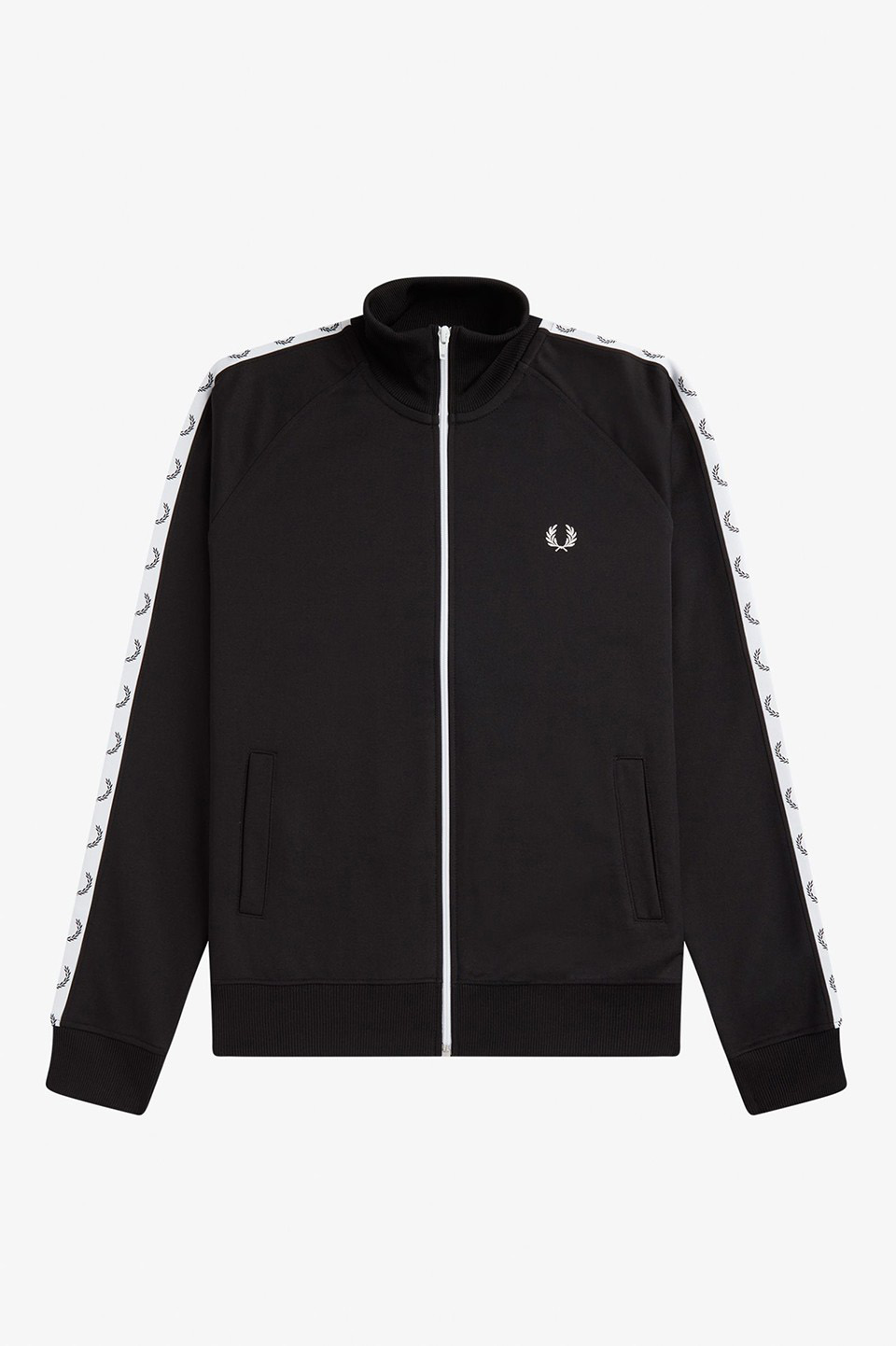 Taped Track Jacket(S 198：BLACK): | FRED PERRY JAPAN