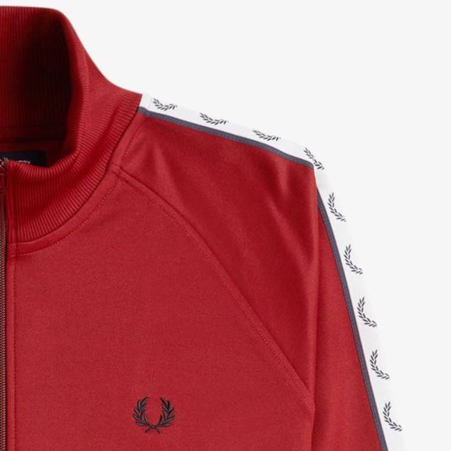 Taped Track Jacket(S 198：BLACK): | FRED PERRY JAPAN