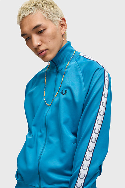 FRED PERRY 90s トラックジャケット ベロア ボルドー ポルトガル