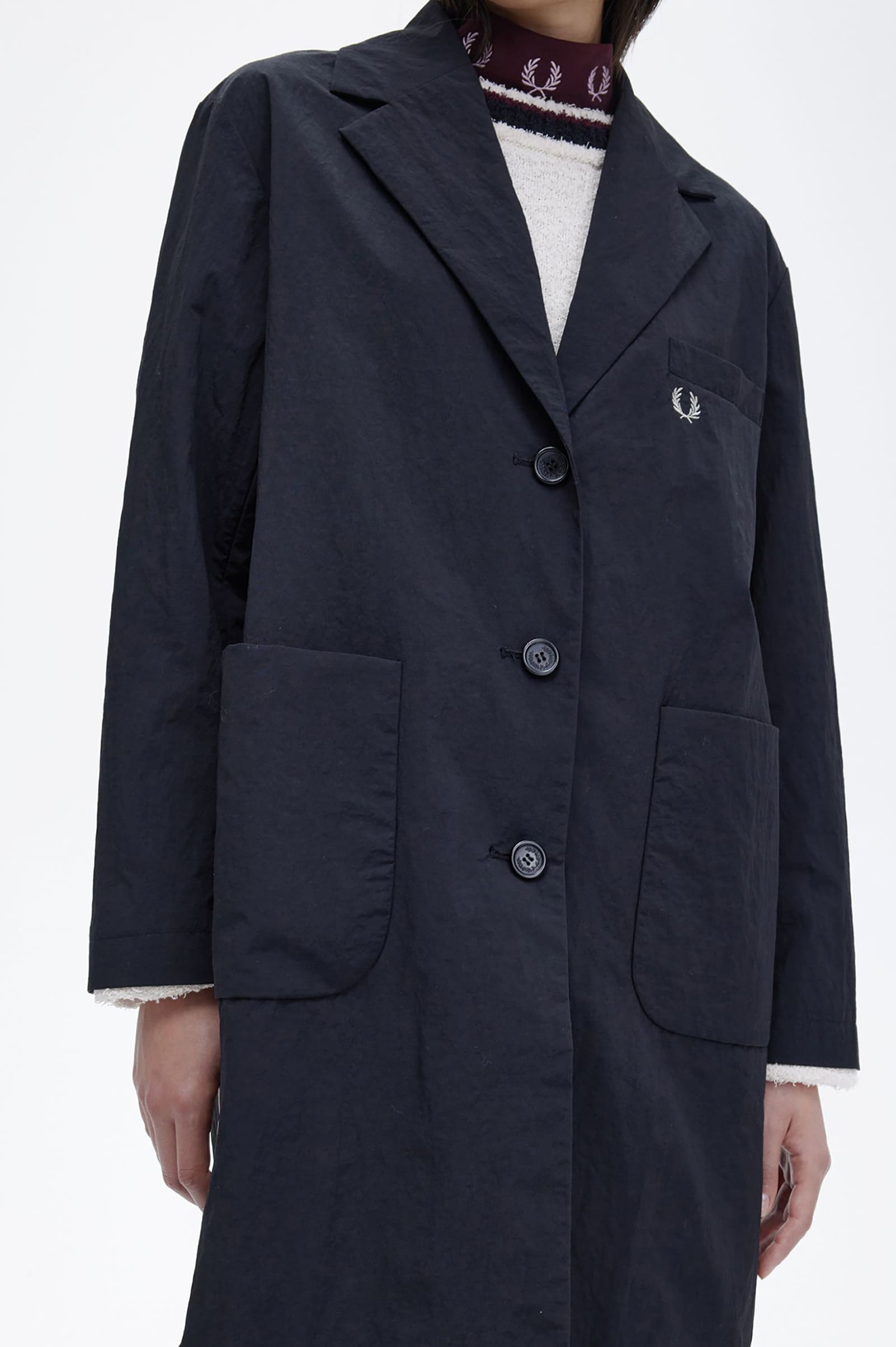 Shell Coat(10 102：BLACK): | FRED PERRY JAPAN | フレッドペリー日本