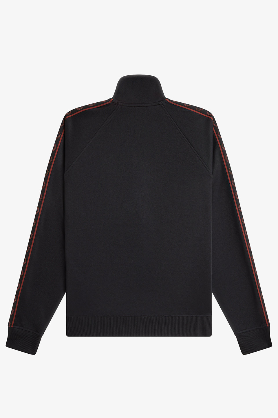Contrast Tape Track Jacket 220:BLACK S