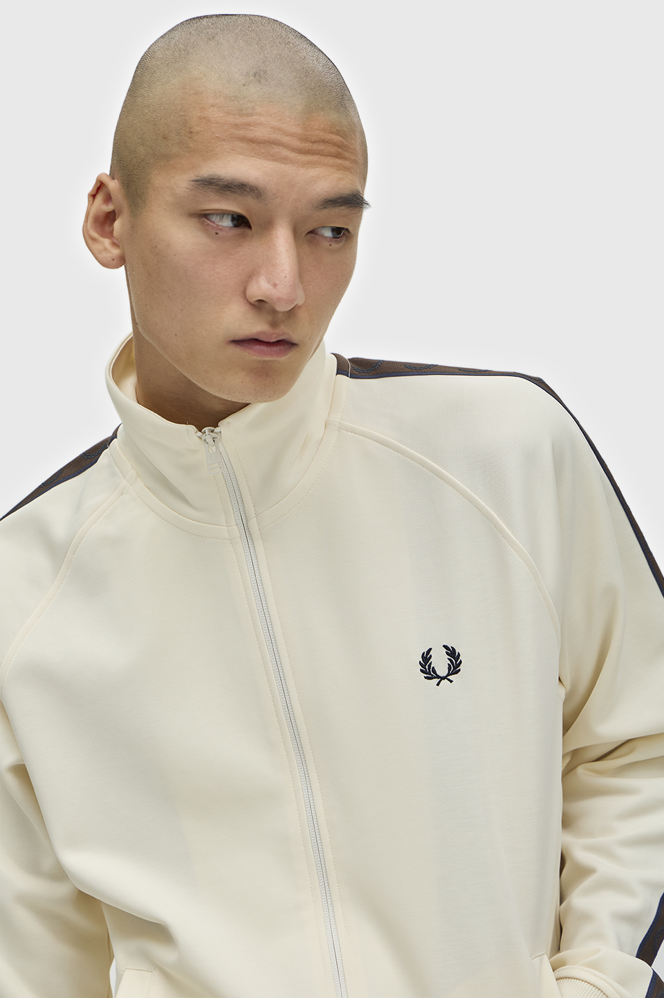 Contrast Tape Track Jacket