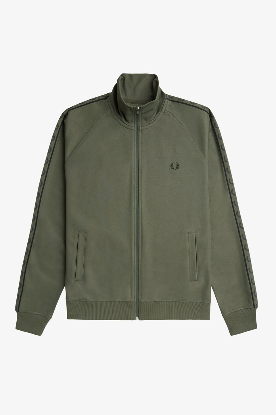 Contrast Tape Track Jacket