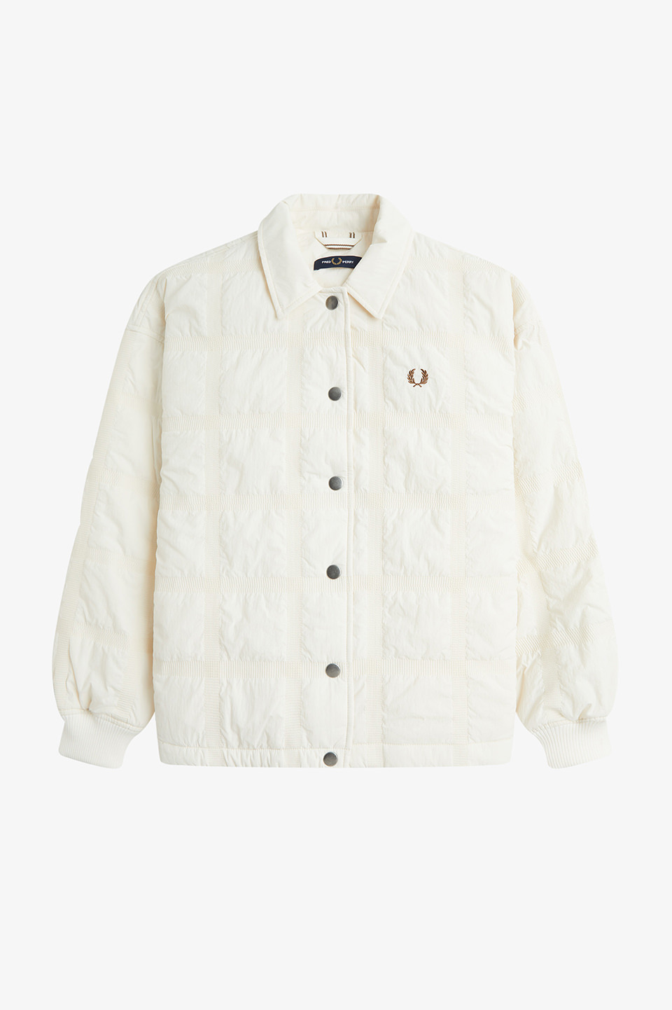Quilted Jacket(10 560：ECRU): | FRED PERRY JAPAN | フレッドペリー