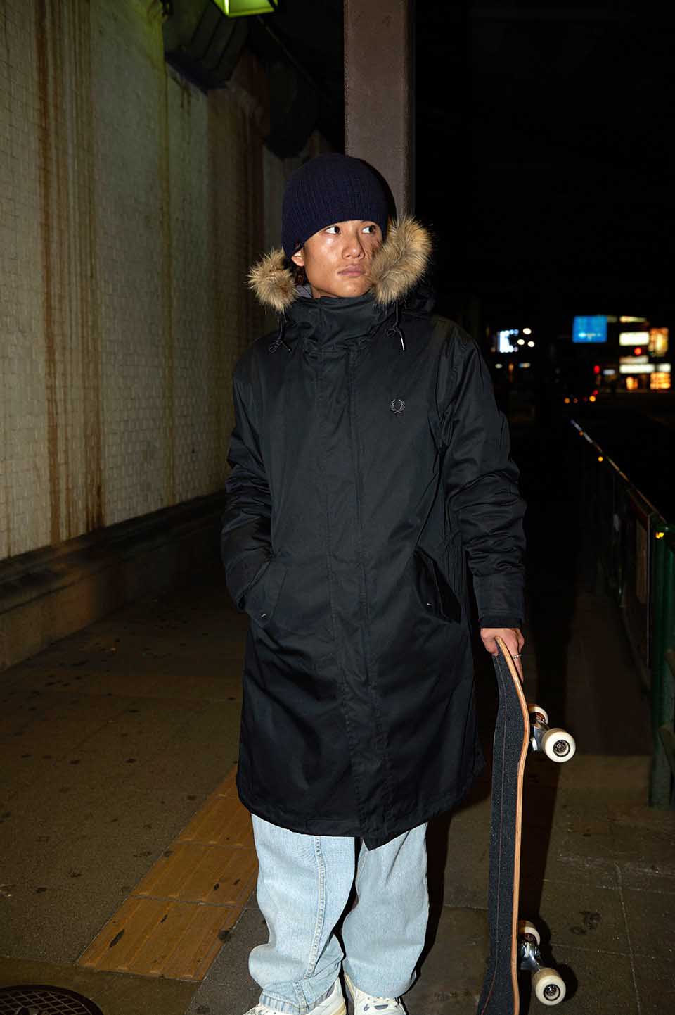 Fred perry on sale fishtail parka mens