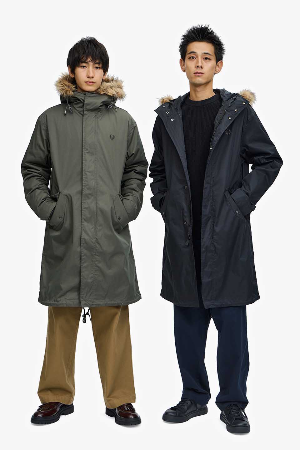 FRED PERRY 22aw Men Fishtail Parka