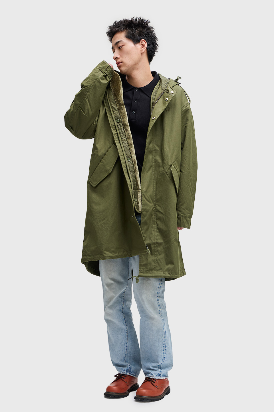 FRED PERRY 22aw Men Fishtail Parka