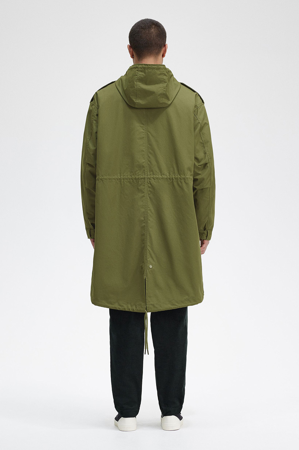 Fur Lined Fishtail Parka(M Q50：PARKA GREEN): | FRED PERRY JAPAN