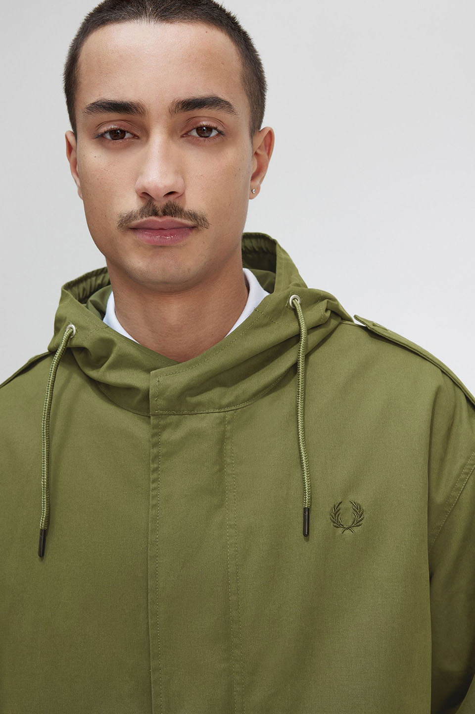 Fur Lined Fishtail Parka(M Q50：PARKA GREEN): | FRED PERRY JAPAN