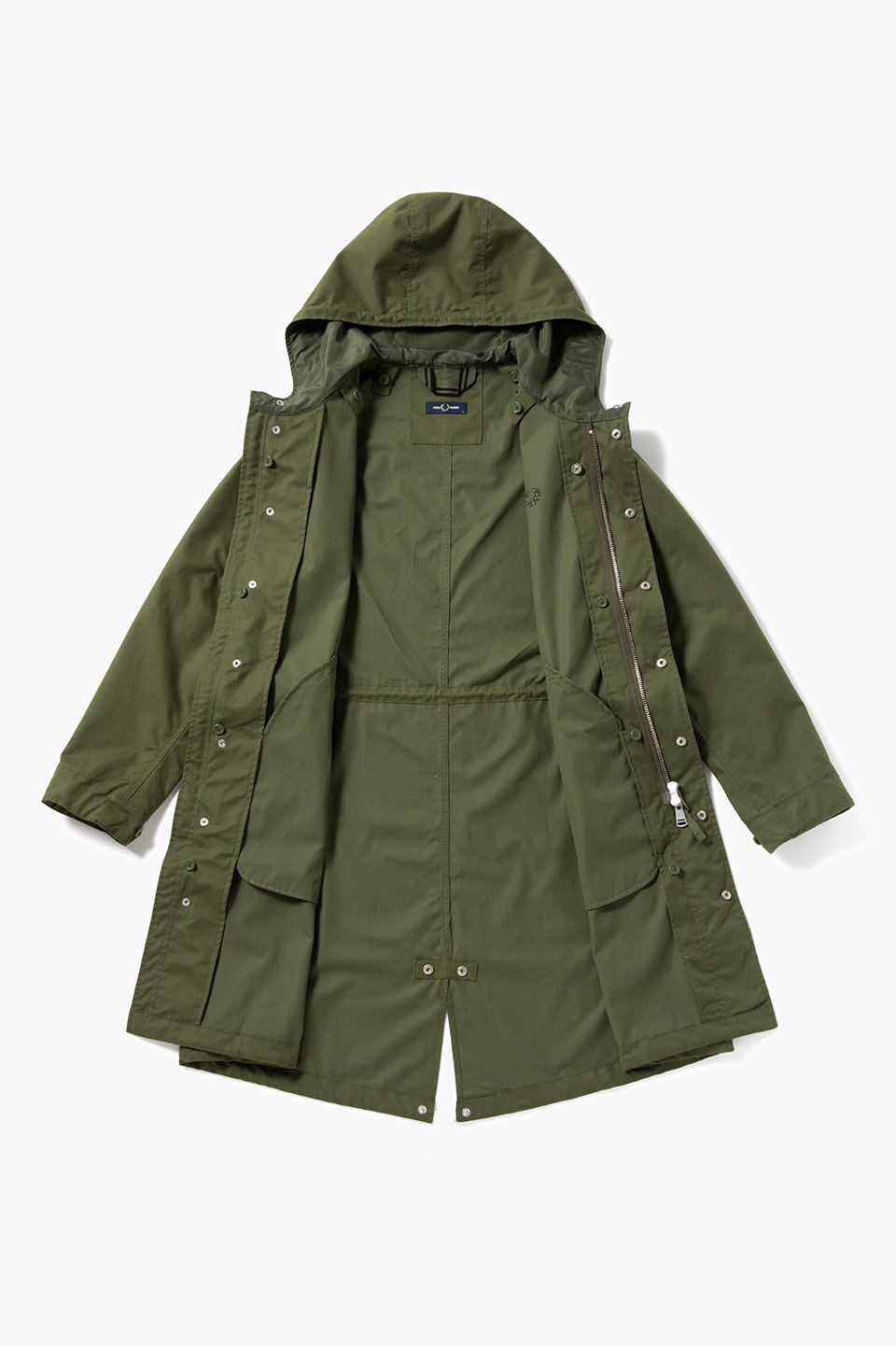 Fur Lined Fishtail Parka(M Q50：PARKA GREEN): | FRED PERRY JAPAN