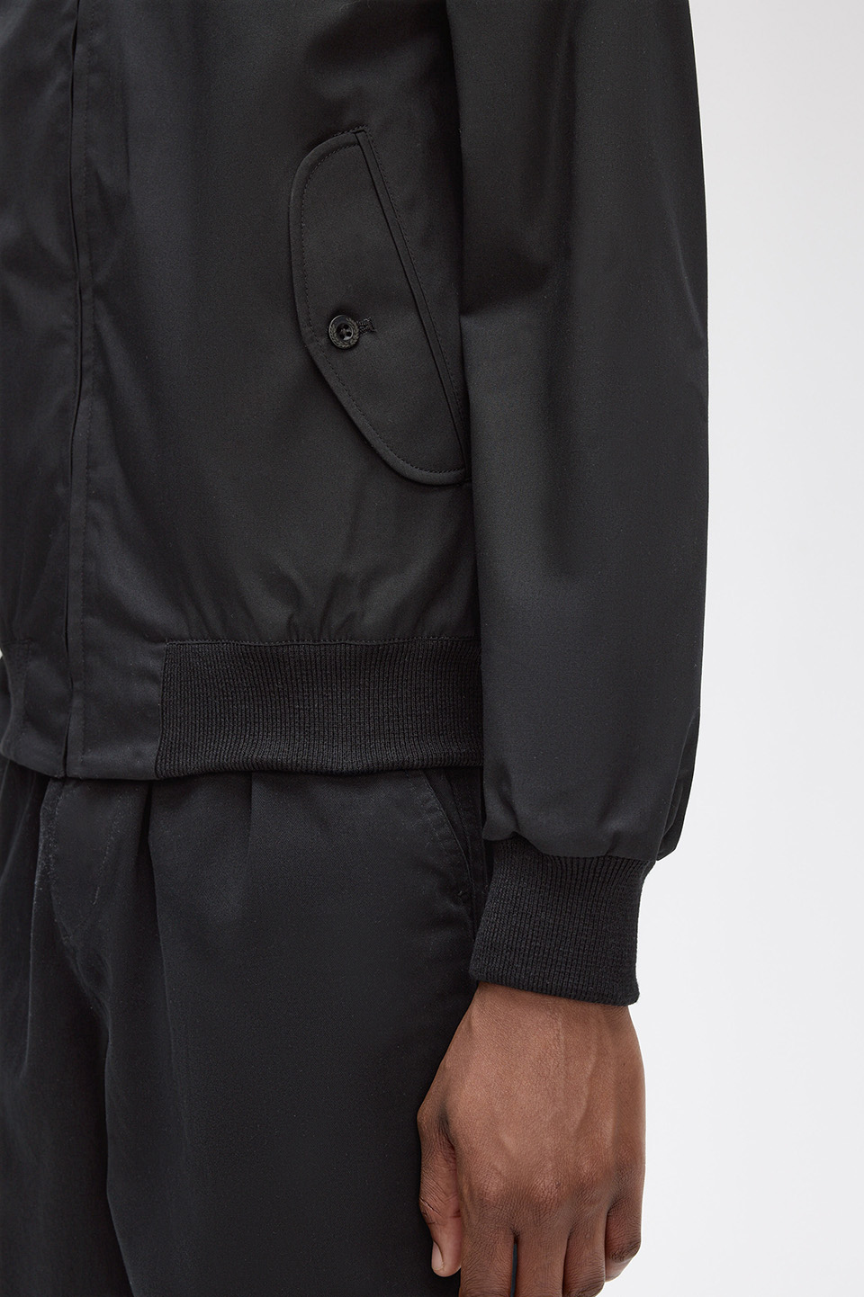 Made In England Harrington Jacket(XS 102：BLACK): | FRED PERRY