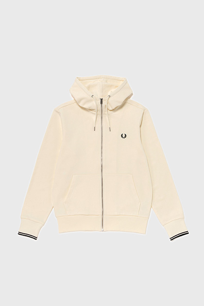 Hooded Zip Through Sweatshirt