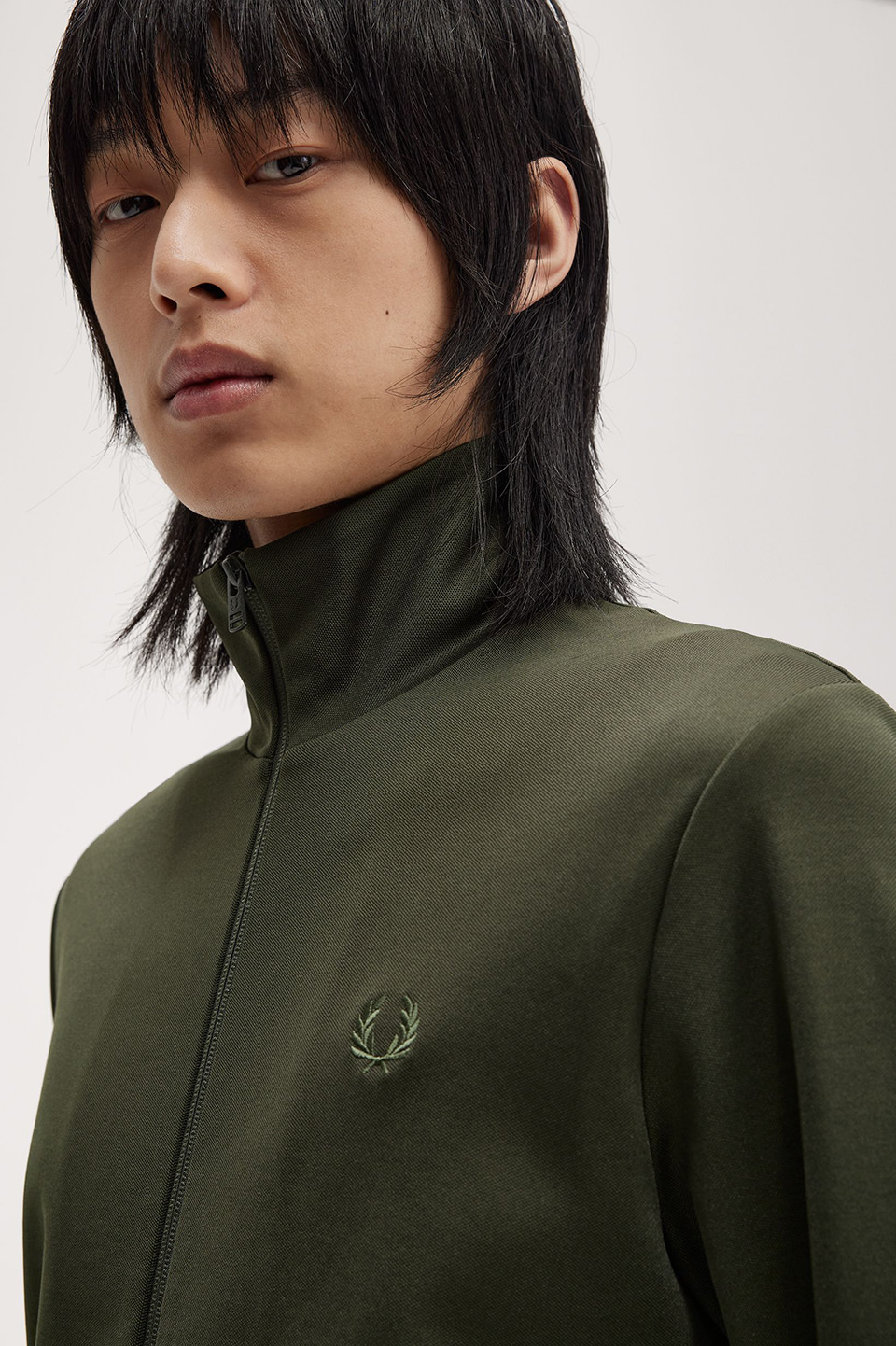 Taped Track Jacket／フレッドペリートラックジャケット