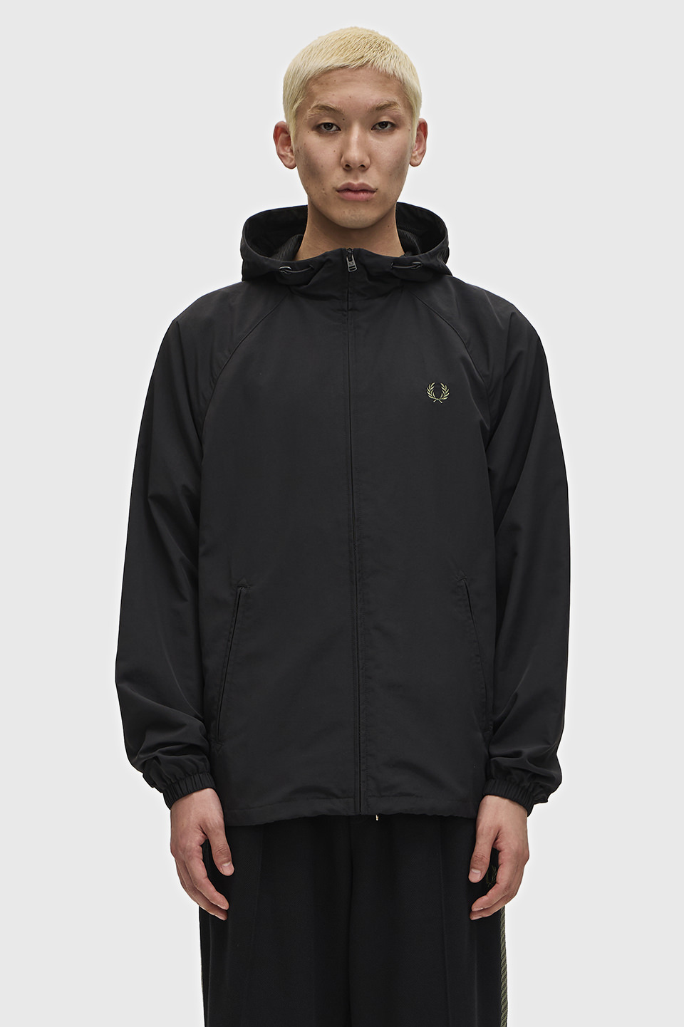 Hooded Shell Jacket(M 102：BLACK): | FRED PERRY JAPAN
