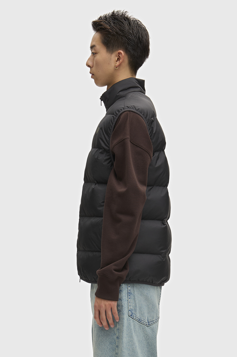 Insulated Gilet(S 184：BLACK): | FRED PERRY JAPAN | フレッドペリー