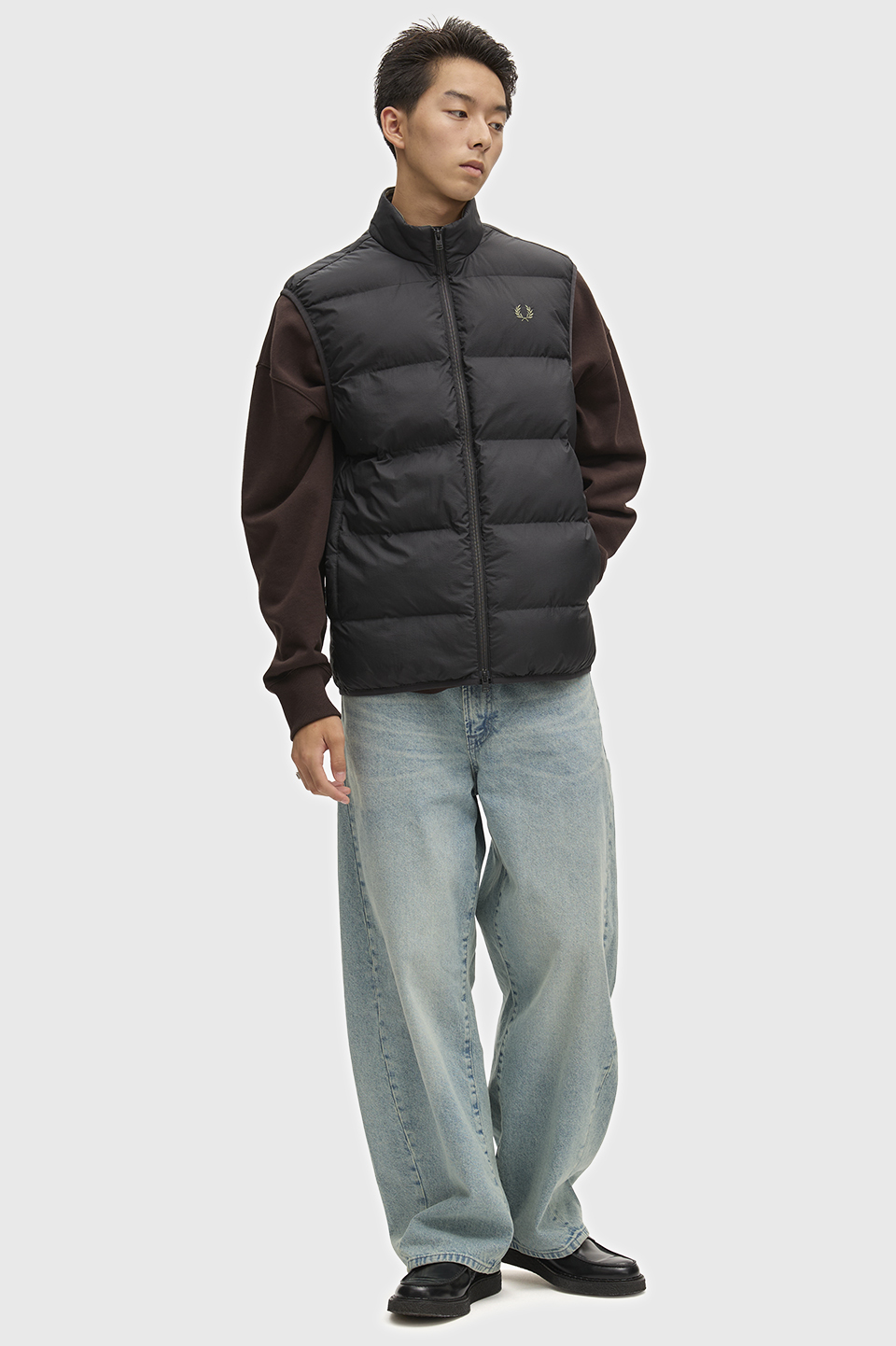 Insulated Gilet(S 184：BLACK): | FRED PERRY JAPAN | フレッドペリー