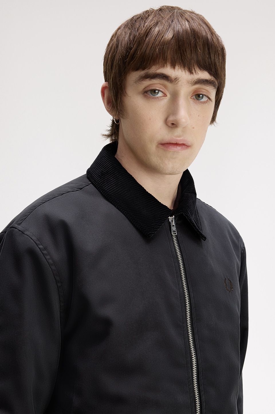 Cotton Caban Jacket(S 220：BLACK): | FRED PERRY JAPAN | フレッド