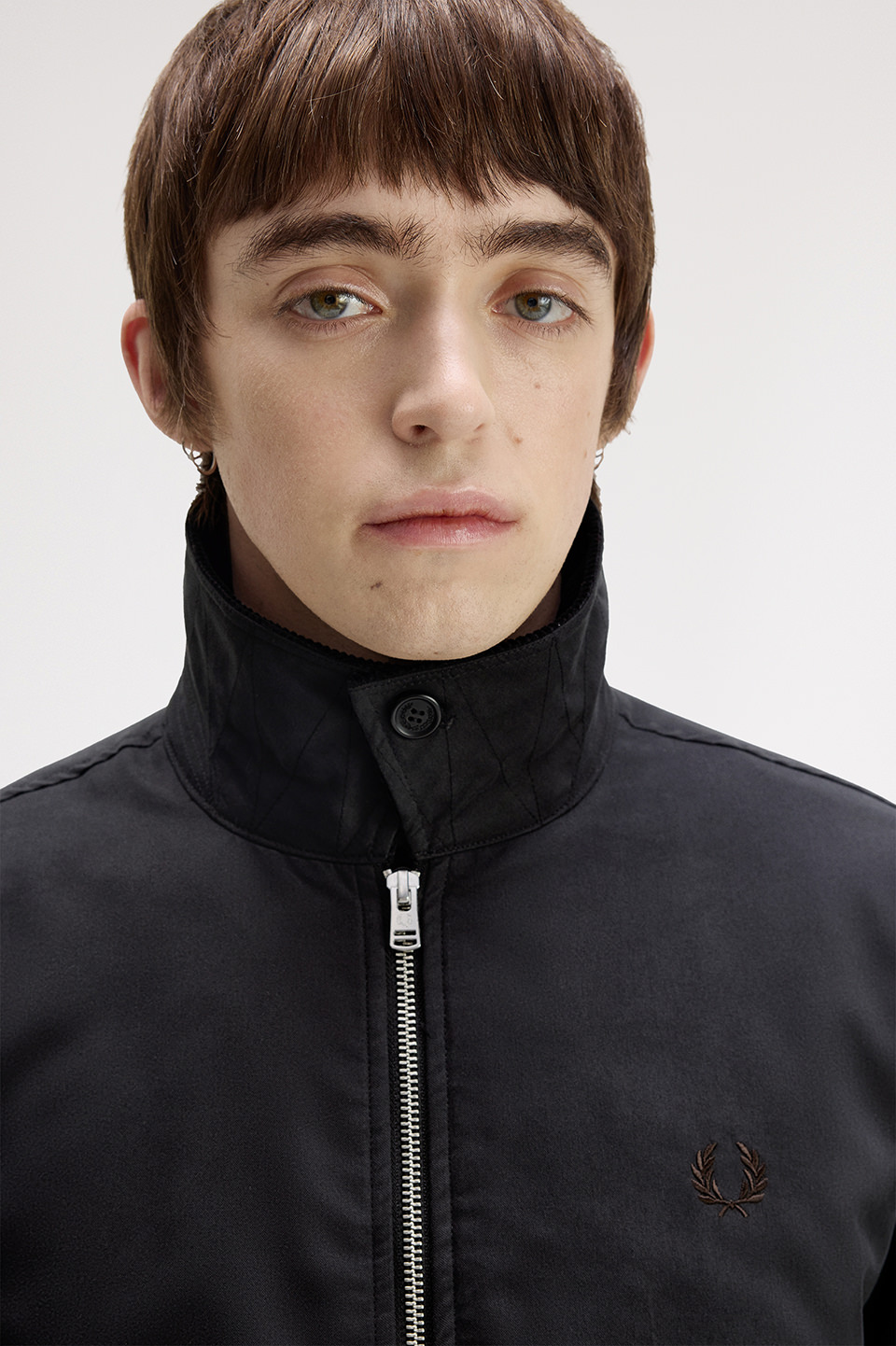 フレッドペリー コットンカーボンジャケット Sサイズ Cotton Caban Jacket(S 220：BLACK): | FRED PERRY JAPAN | フレッド