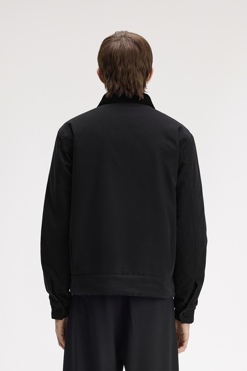 Cotton Caban Jacket(S 220：BLACK): | FRED PERRY JAPAN | フレッド