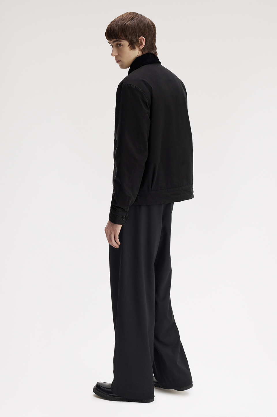 Cotton Caban Jacket(S 220：BLACK): | FRED PERRY JAPAN | フレッド