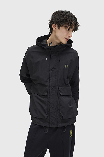 Cropped Ripstop Parka
