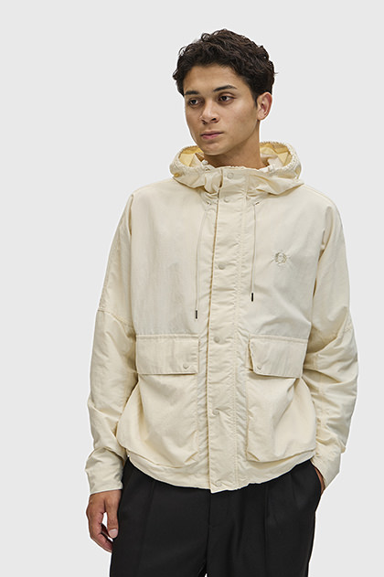 Cropped Ripstop Parka