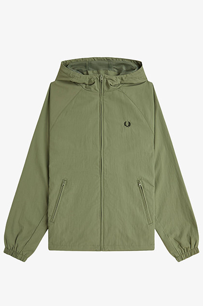 美品☆FRED PERRY メンズS ブルゾンジャケット グリーン オリーブ
