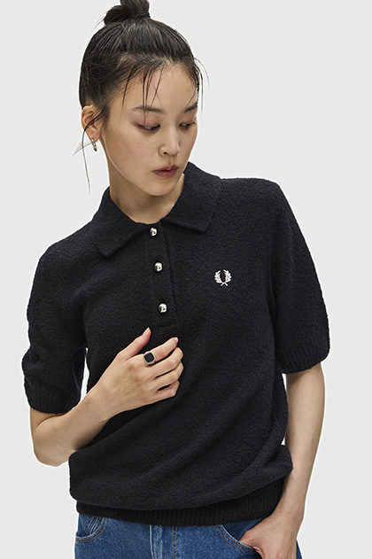 Fred Perry ポロシャツ ブラック×ブルー 商品検索 | FRED PERRY JAPAN | フレッドペリー日本公式サイト