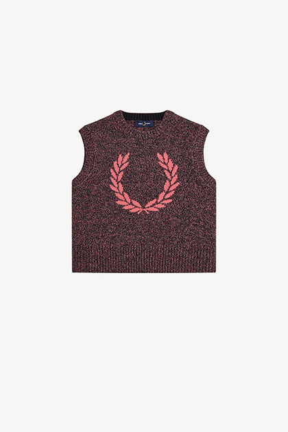 Twisted Marl Knitted Vest