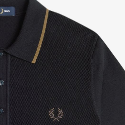 FRED PERRY フレッドペリー ポロシャツ black The Fred Perry Shirt - M2(36 157：BLACK / CHAMPAGNE): | FRED