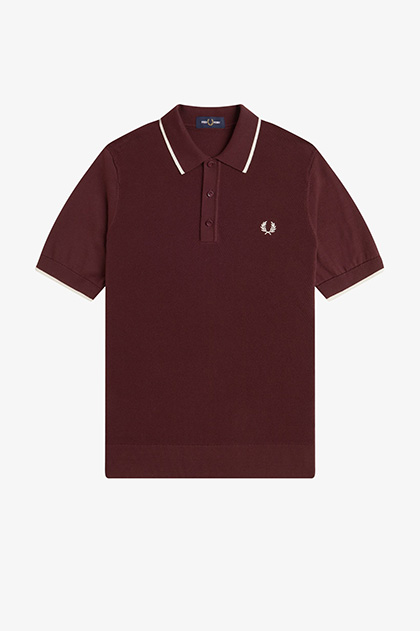 FRED PERRY フレッドペリー　ポロシャツ　40 FRED PERRY フレッドペリー イングランド製 TWIN TIPPED POLO