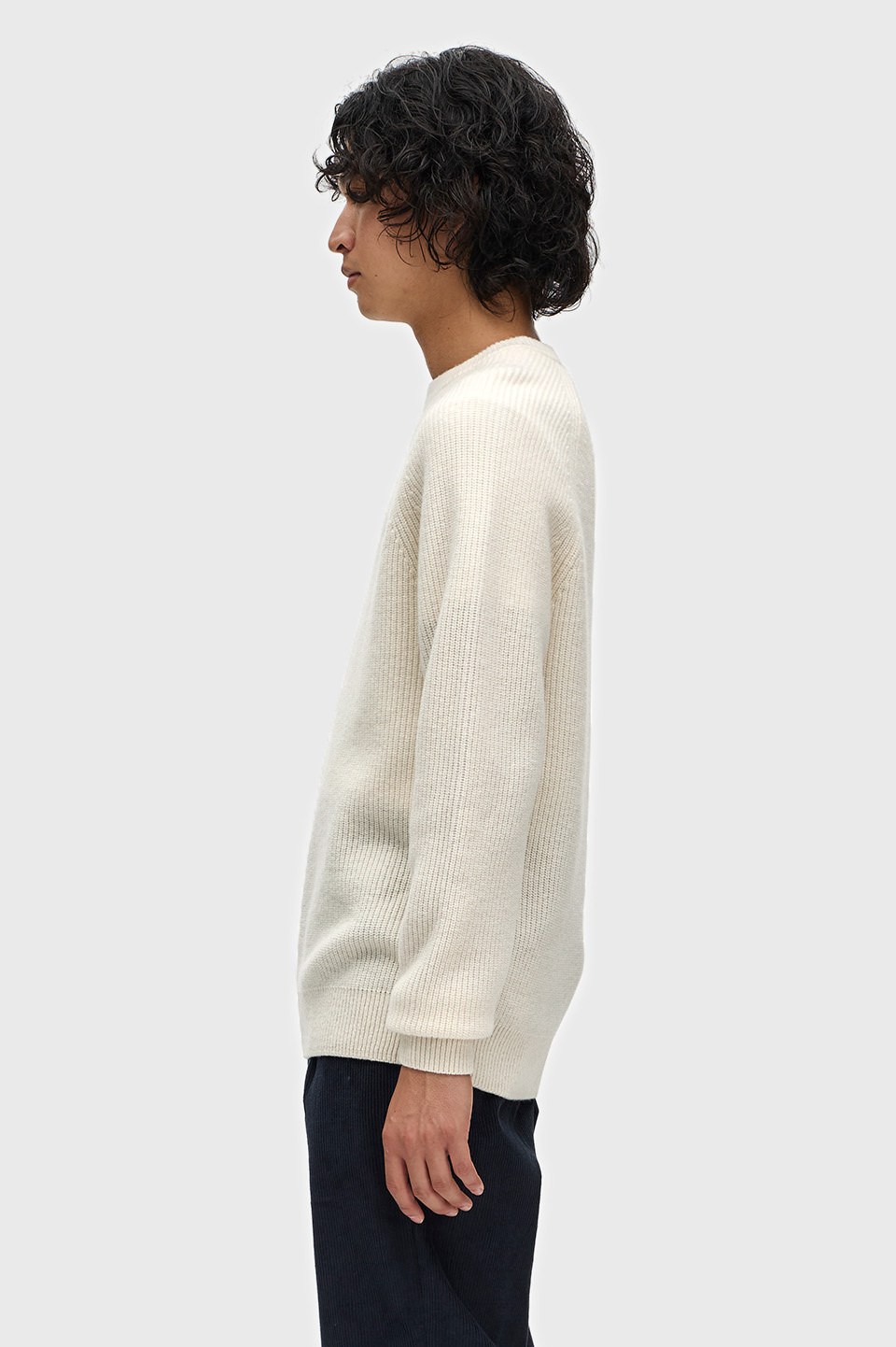 Lambswool Raglan Jumper(S 560：ECRU): | FRED PERRY JAPAN