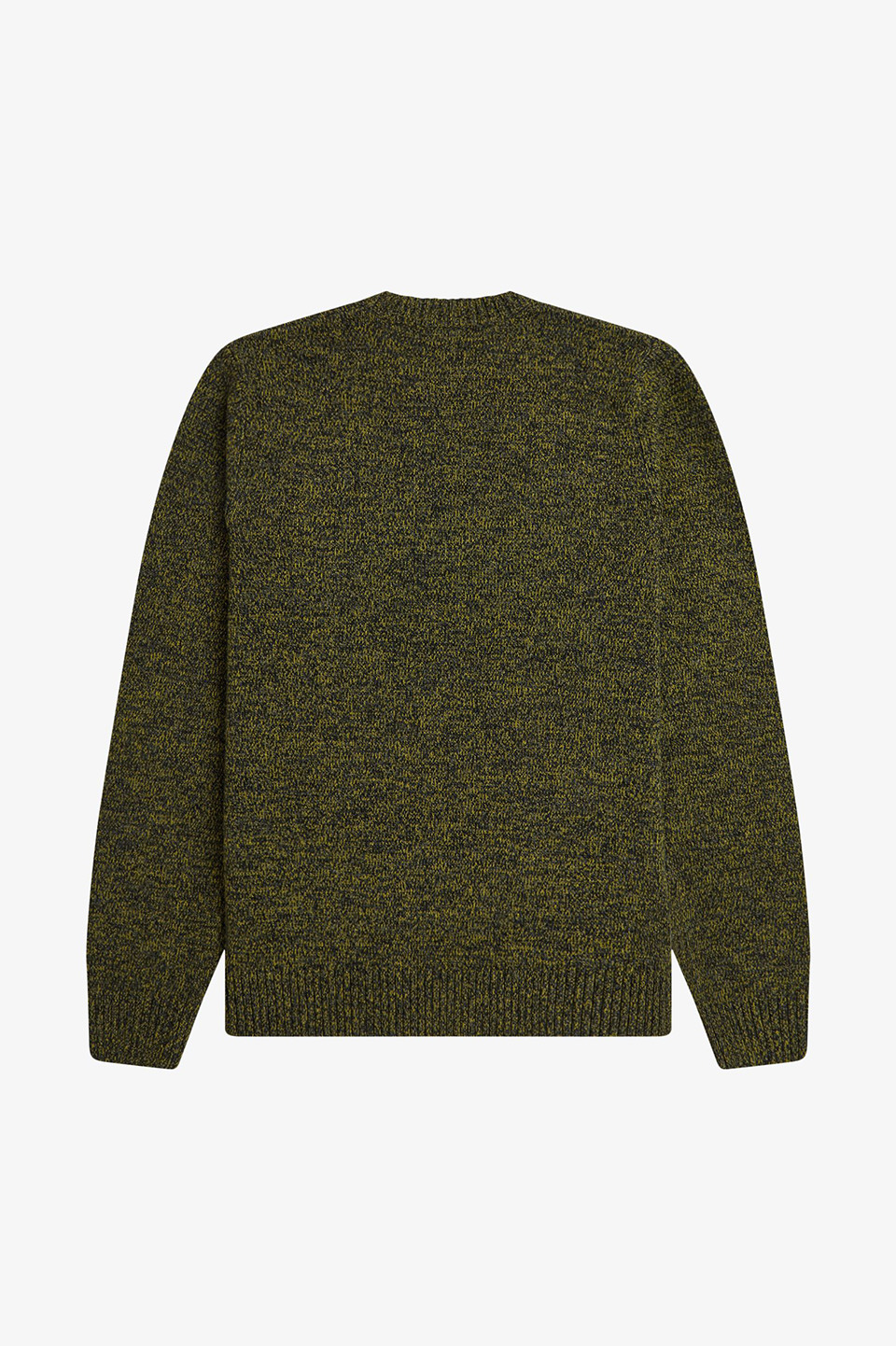 Twisted Marl Jumper 43A:ANCHOR GREY / TENNIS BALL YELLOW / BLACK M