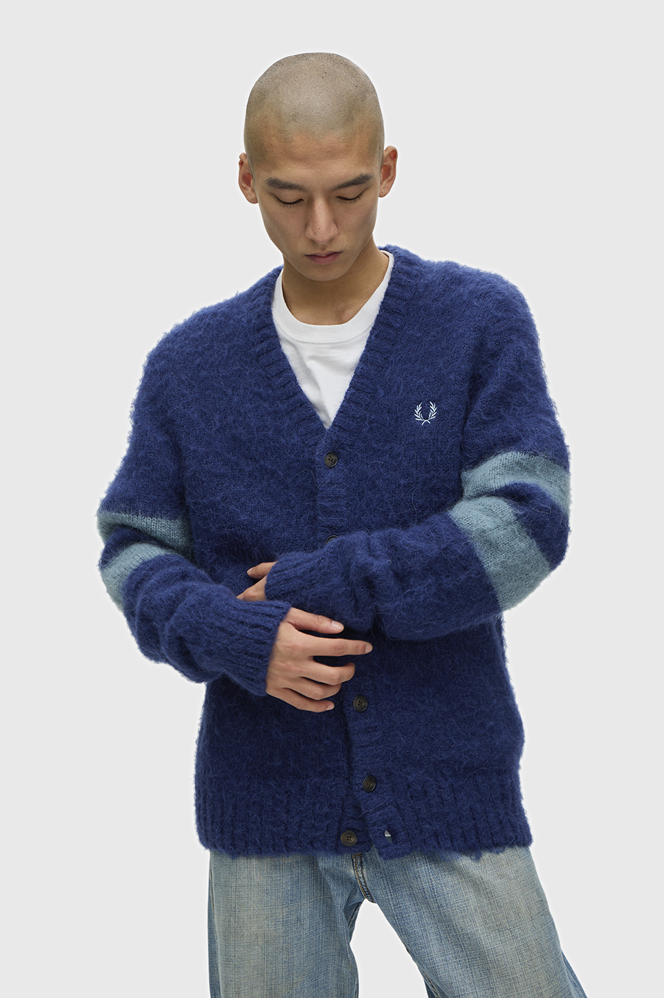 Chunky Tipped Sleeve Cardigan