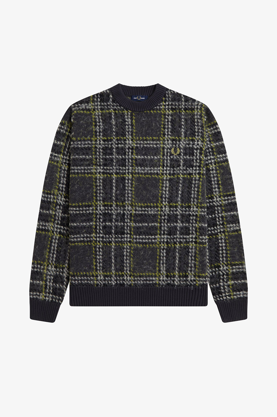 Brushed Tartan Jumper
