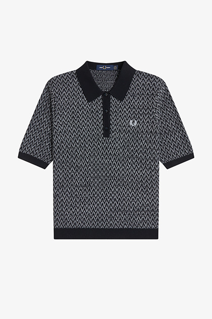 Textured Knitted Shirt