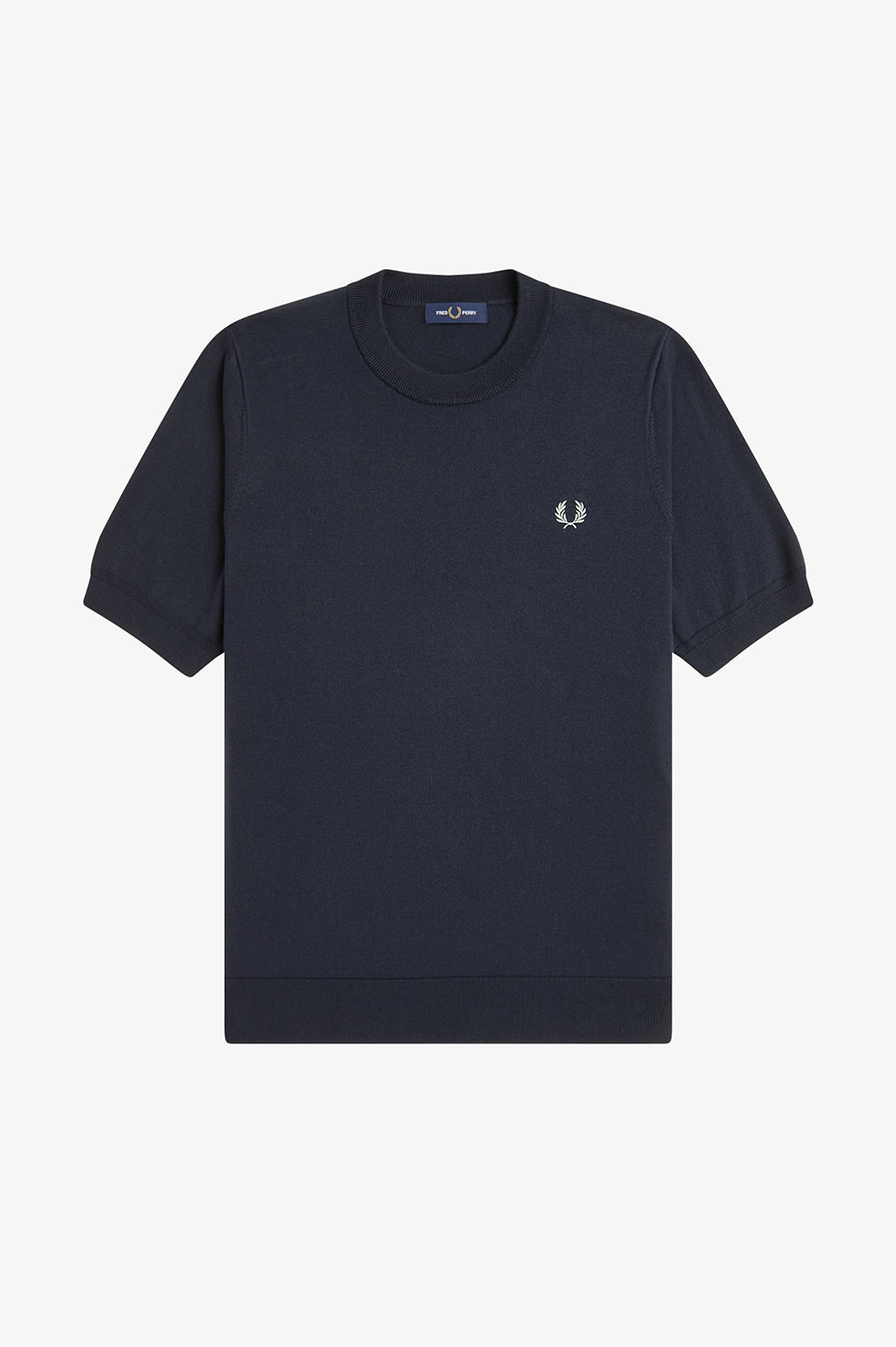 Cotton Knitted T-Shirt(S 608：NAVY): | FRED PERRY JAPAN | フレッド