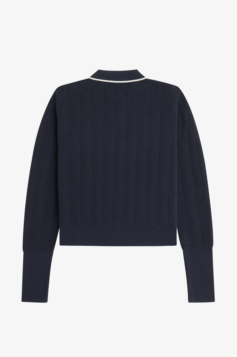 Textured Knitted Shirt(10 608：NAVY): | FRED PERRY JAPAN