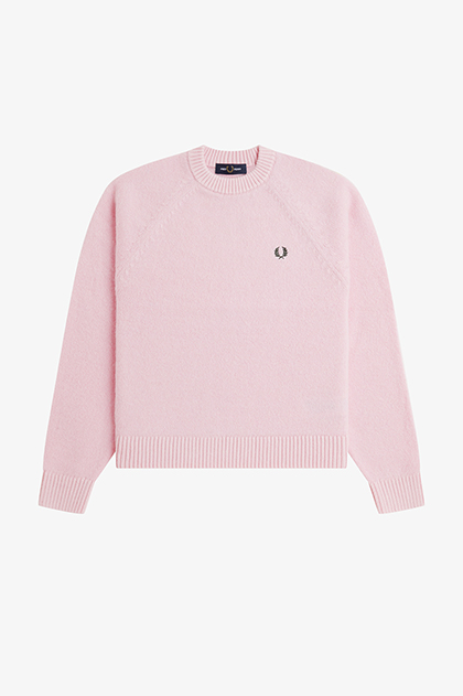 Brushed Crew Neck Jumper