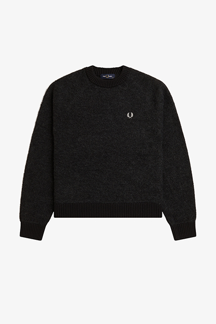 Brushed Crew Neck Jumper