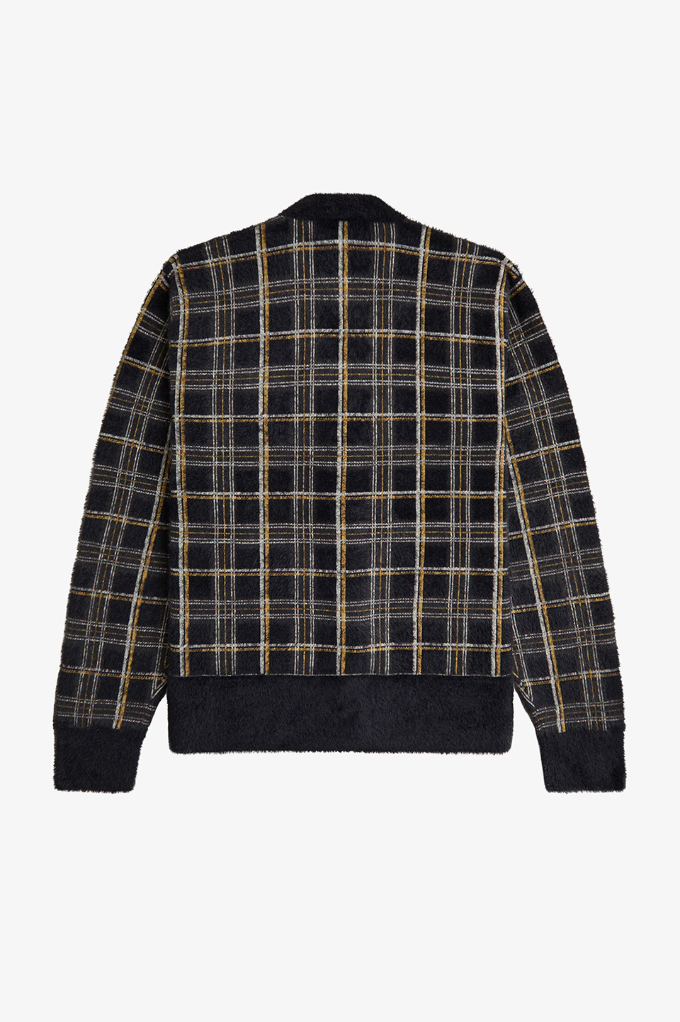 Tartan Cardigan(S 102：BLACK): | FRED PERRY JAPAN | フレッドペリー