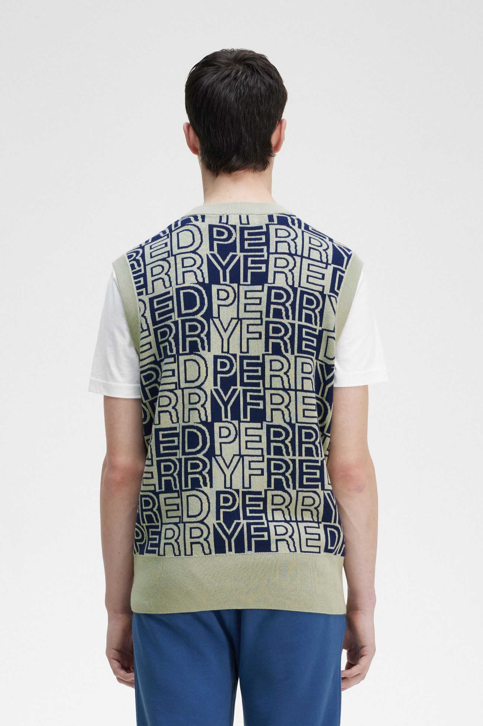 Block Graphic Tank(M M37：SEAGRASS): | FRED PERRY JAPAN | フレッド