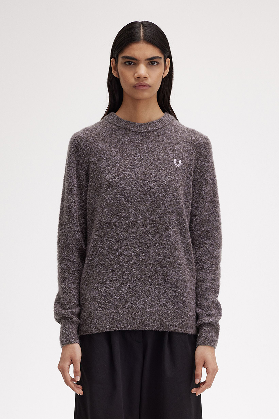 Boucle Jumper(10 X65：CARRINGTON ROAD BRICK): | FRED PERRY