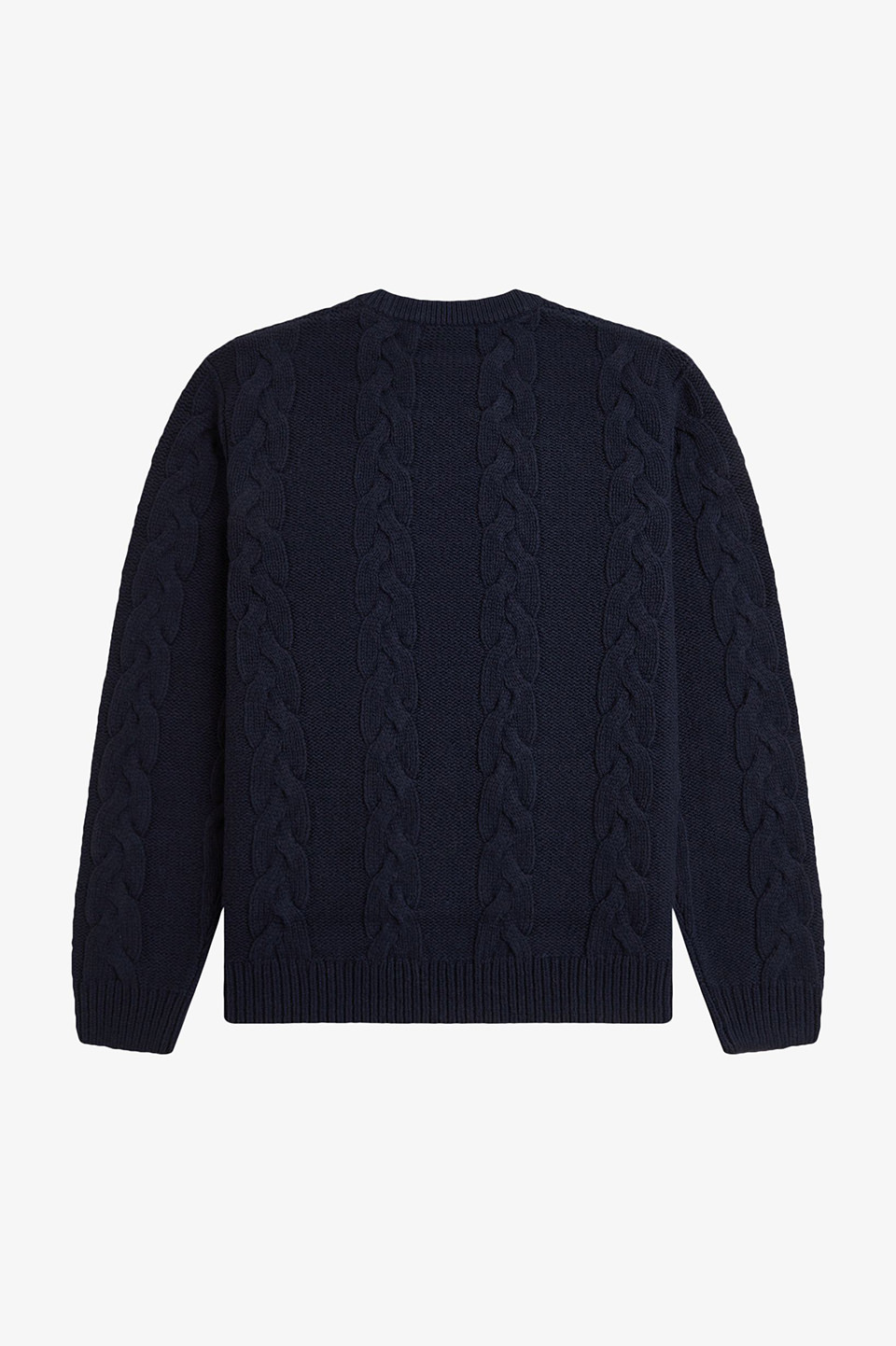 Chunky Cable Knit Jumper(S 608：NAVY): | FRED PERRY JAPAN