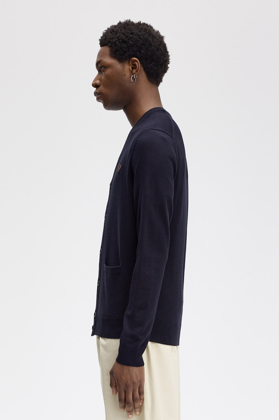 Classic Cardigan(S 795：NAVY): | FRED PERRY JAPAN | フレッドペリー ...