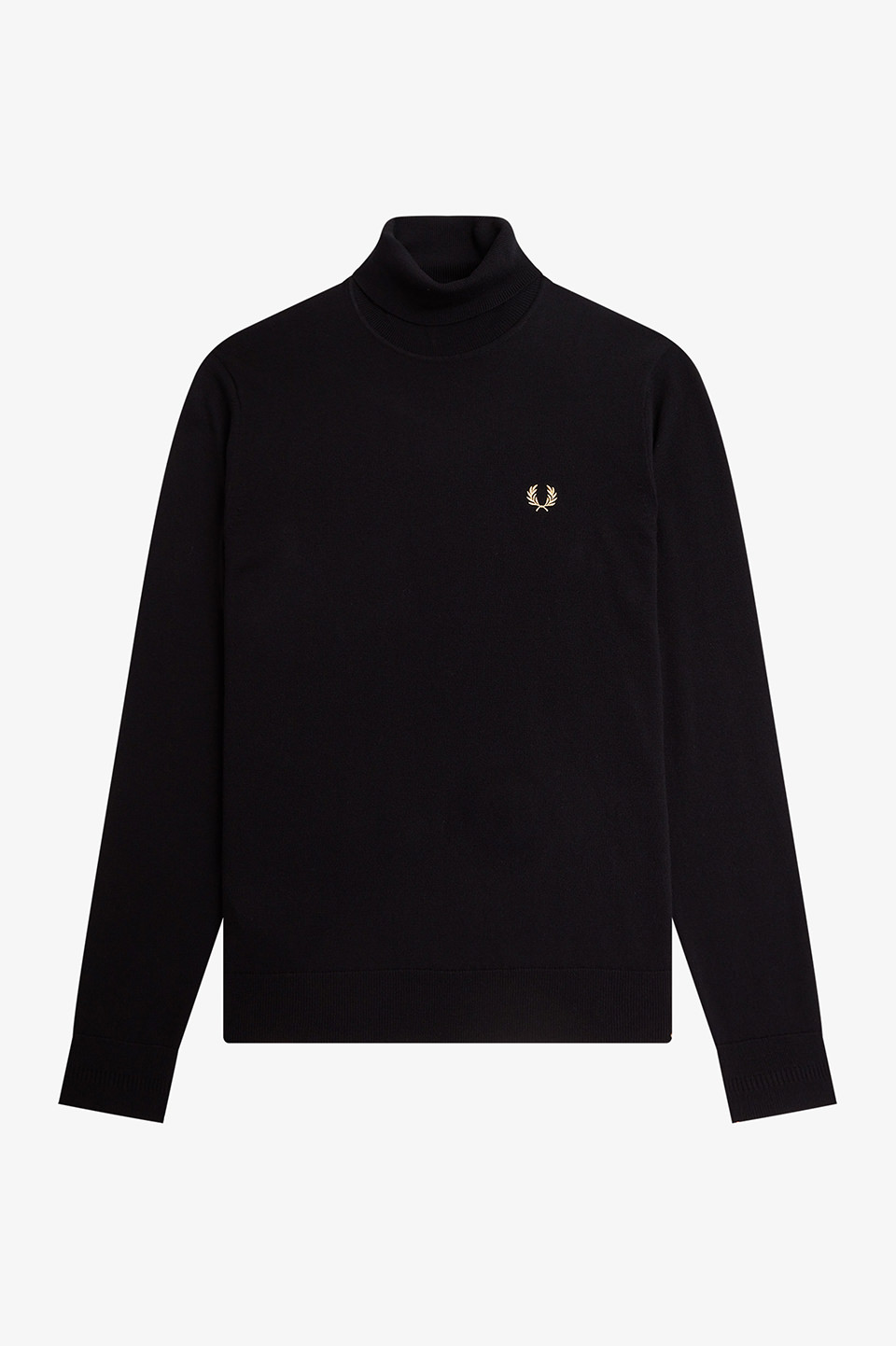 Roll Neck Jumper(S 198：BLACK): | FRED PERRY JAPAN | フレッド 