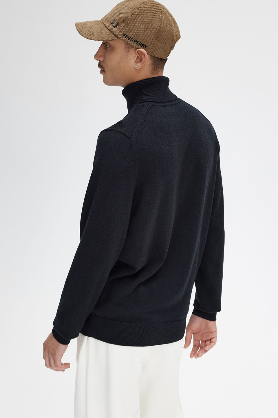 Roll Neck Jumper フレッドペリー ロールネックニット