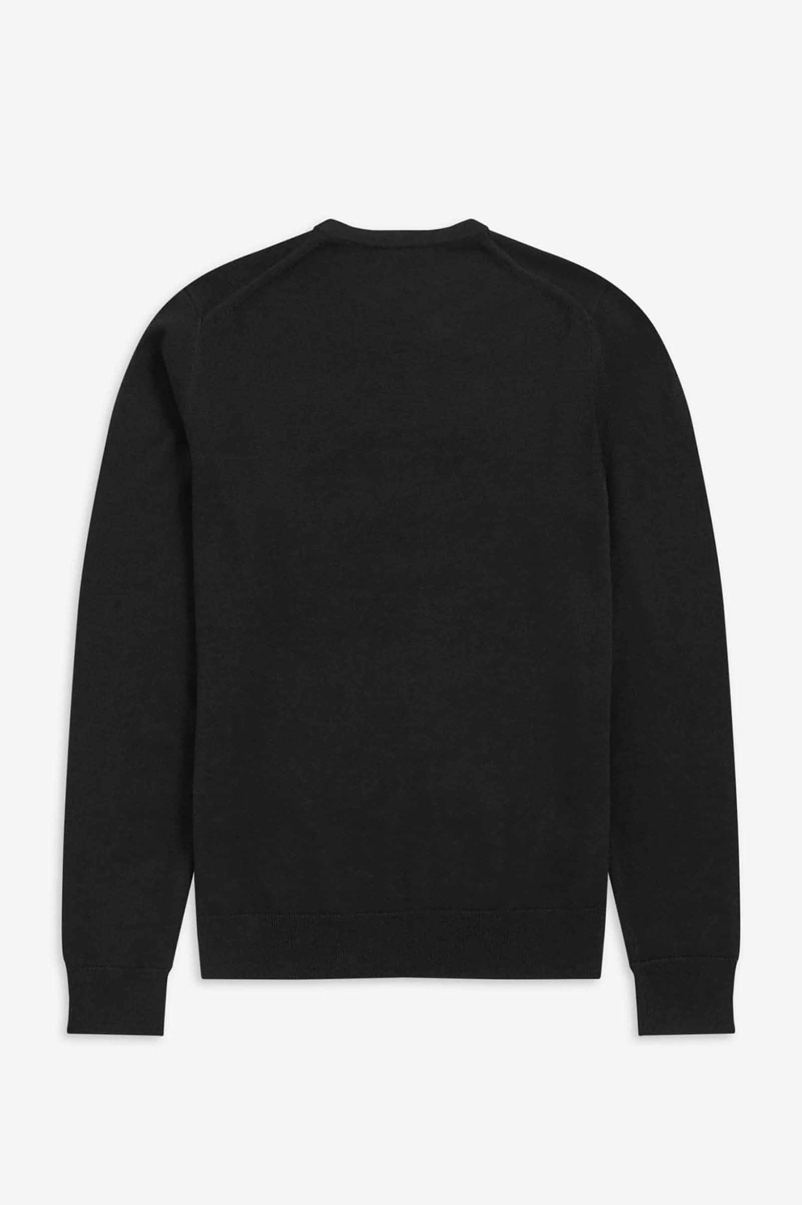 Classic Crew Neck Jumper(XS 102Z：BLACK): | FRED PERRY JAPAN